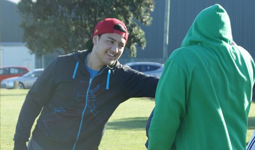 Rangatahi demonstrating Matimati